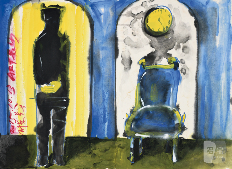王广义  WANG GUANGYI (b.1957) 思 Reflection - 图2